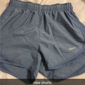 Nike Women's Athletic Shorts in Light Blue